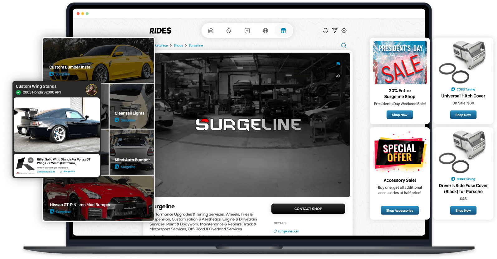 Marketplace Screen
